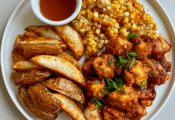 Nashville Hot Chicken with Wedges